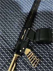 AR15 W GOLD PLATED ACCENTS