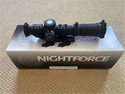 Nightforce ATACR 1-8 (FC-DMx) with Spuhr QDP-4016 34mm Mount