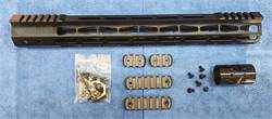 Presma 15" Light Weight Free Float MLOK Handguard w/Extra Rails