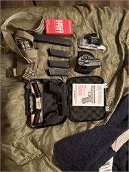 Glock 21 and accessories 