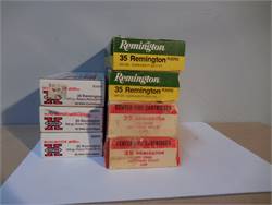 35 Remington Ammunition - 7 Boxes of 20 (140 Rounds)