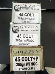 Grizzly 45 COLT 265gr WFNGC HARD CAST