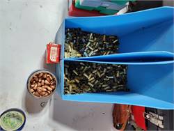 9mm brass and bullets and dies
