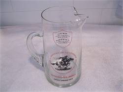 Winchester Century of Leadership Safety Award Glass Pitcher-1973