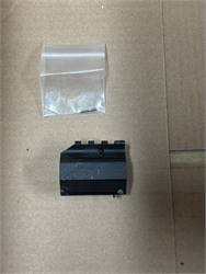 DPMS gas block with picatinny rail on top