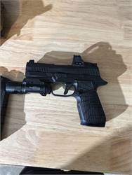 P320 w/ Agency Arms Trigger, Surefire X300, Optic, & Holsters