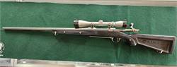 RUGER M77 MARK II 338WINMAG ZYTEL STOCK LEUPOLD SCOPE