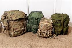 Large Military Packs OCP MOLLE II ALICE Field Backpacks w/ FRAME & Pads USGI US Army Multicam Assaul