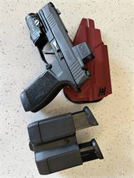 Unfired Sig Sauer P365 X-Macro Comp W/Holosun, Streamlight, etc.