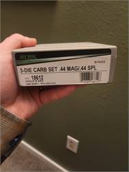 RCBS Carbide Relaoding Dies, .44 SPEC/MAG