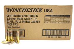 Winchester 556 green tip ammo 1000 rd sealed box O.B.O.