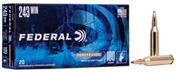 243 Win – 100 gr SP – Federal Power-SHOK