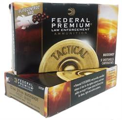 12 Gauge Federal Premium LE 12 Gauge 2-3/4" 00 Buck Shot 9 Pellet - 5 Rounds