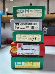 38/357, 9mm, 45 ACP, 380 ACP Reloading dies