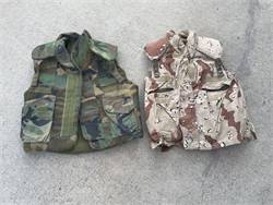 Military PASGT Flak vests Gulf War era  M16 retro AR15 retro accessory