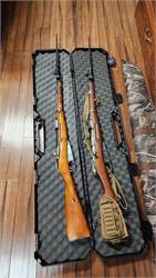 Mosin nagant QTY 2 FOR BOTH AND AMMO