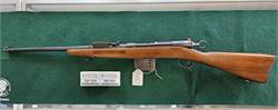 SCHMIDT RUBIN 1889 7.5X55 RIFLE W/AMMO