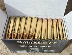 30 Carbine Sellier Bellot 110 grain FMJ Ammo 50 Round Box